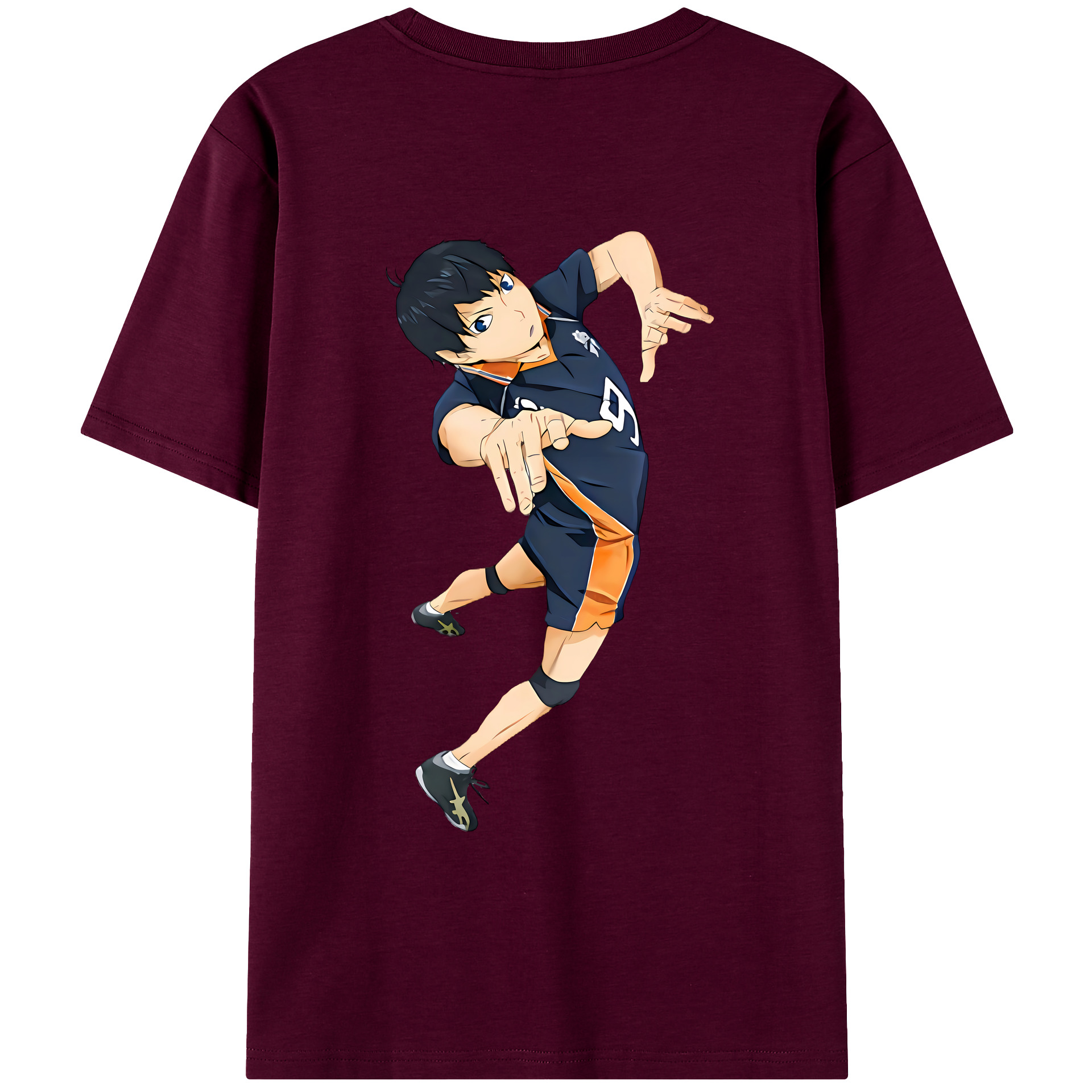 （画像用） ハイキュー!! Haikyu!! レディース半袖Tシャツ(バックプリント)